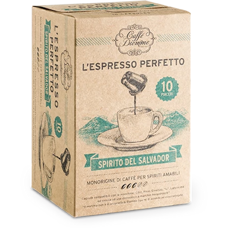 Diemme Salvador Nespresso kompatibilis kapszula 10 db 100% Arabica