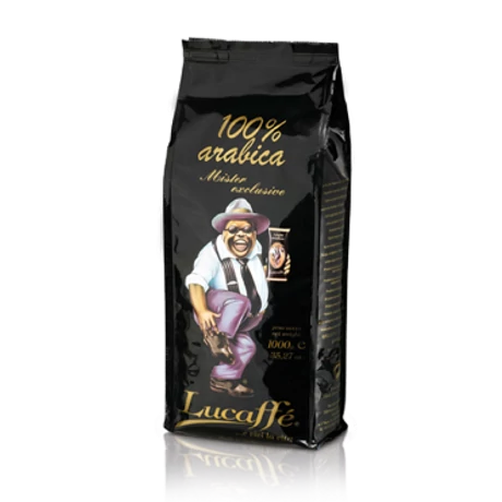 Lucaffé Mr. Exclusive 100% Arabica szemes, pörkölt kávé 1 Kg