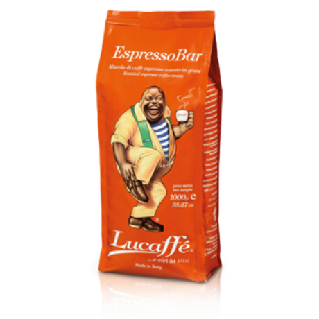 Lucaffé Espresso Bar szemes, pörkölt kávé 1 Kg